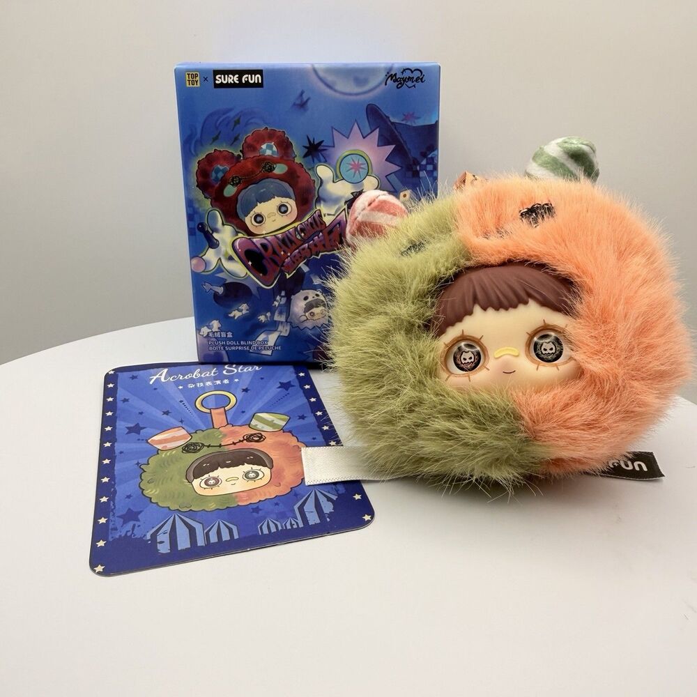 TOP TOY Maymei Crazy Circus Blind Box Plush Pendant- Acrobat Star